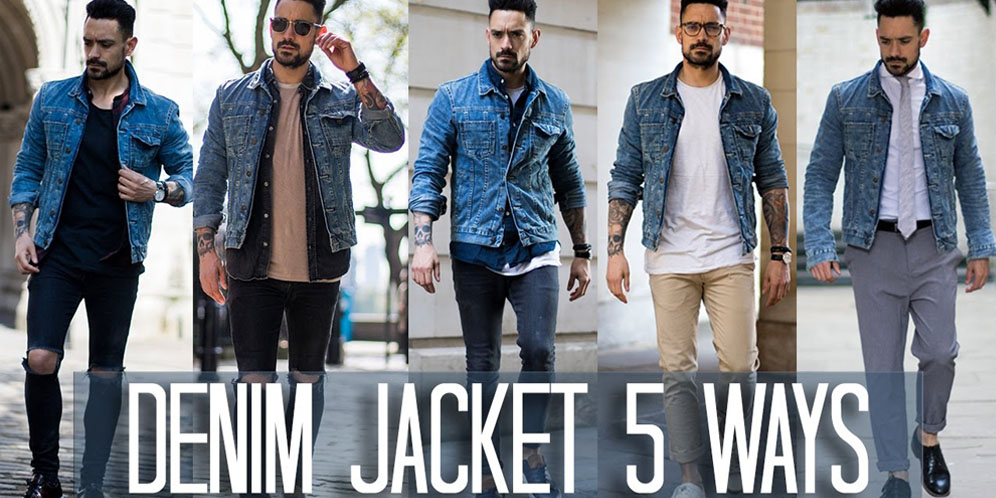 Biar Tambah Ganteng, Ini Tips Memakai Jaket Jeans
